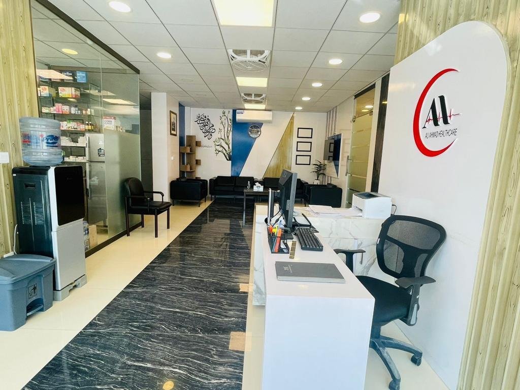 Reception desk